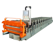 Double Layers Roof Steel Sheets Plate Rolling Forming Machine